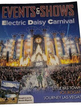 Electric Daisy Carnival Magazine EDC EDM May June 2015 Las Vegas Joe Rogan